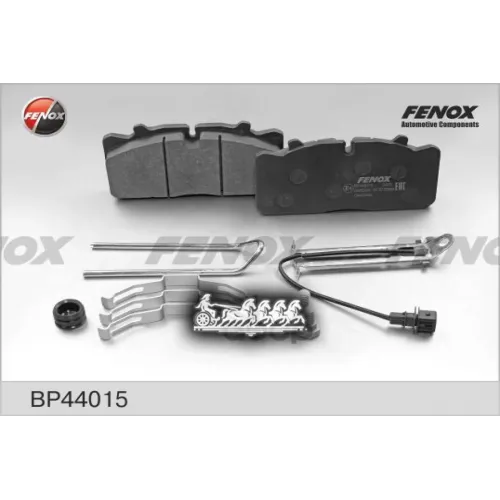 Колодки Тормозные Дисковые FENOX 