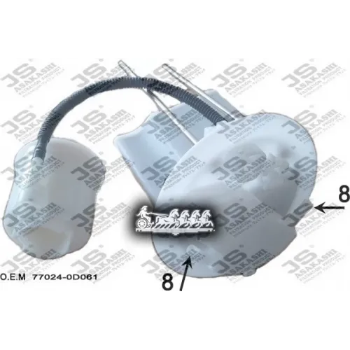 Фильтр Топливный Toyota Yaris 05- 1.3 JS Asakashi 