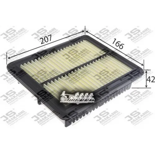 Фильтр Воздушный Mitsubishi Pajero 94- JS Asakashi 