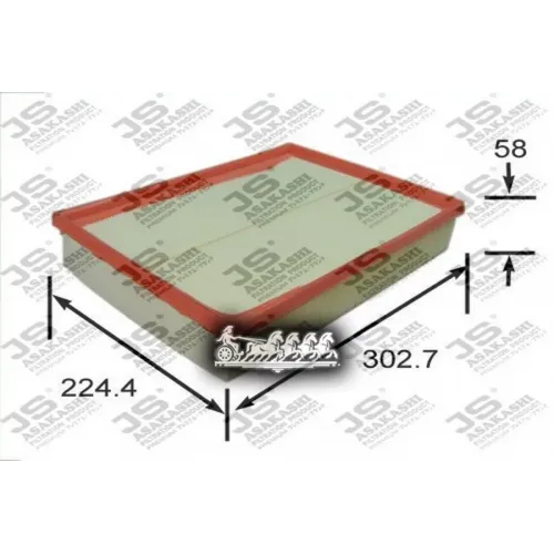 Фильтр Воздушный Range Rover Sport/Discovery 2.7D/3.6D/4.2/4.4 04- JS Asakashi 