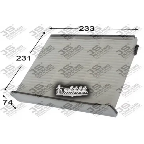 Фильтр Салона Mitsubishi Outlander/Grandis/L200 03- JS Asakashi 