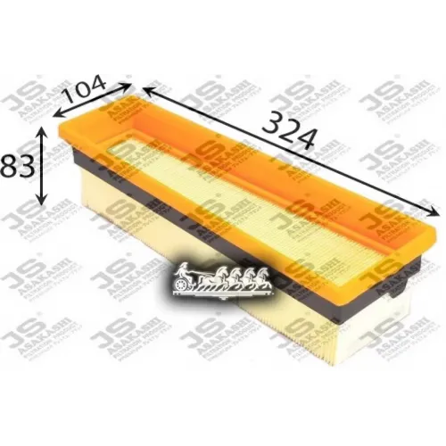 Фильтр Воздушный Bmw X5m(E70)/X6m(E71) 09- Прав. JS Asakashi 
