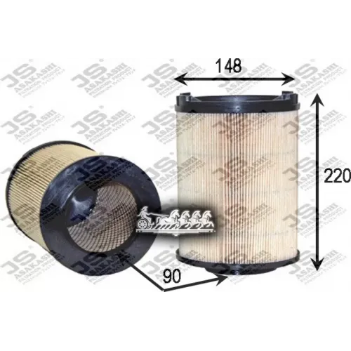 Фильтр Воздушный Hummer H3 3.5/3.7 05- JS Asakashi 