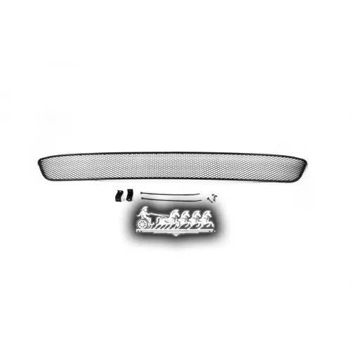 Сетка На Бампер Внешняя Для Vw Golf Vii 2013->Черн.15 Мм Autofamily 