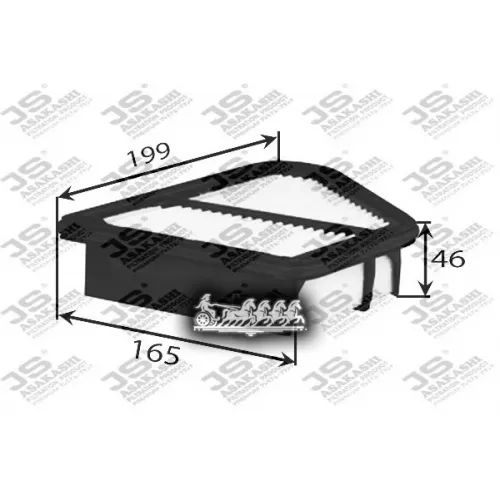 Фильтр Воздушный Honda Civic Viii JS Asakashi 