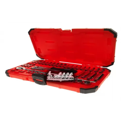 Набор Головок Торцевых И Насадок 1/4 6-Ти Гранных 4-14Мм, Т10-Т50 (В JTC JTC-H247M