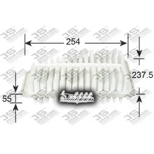 Фильтр Воздушный Toyota Rav 4 05- JS Asakashi 