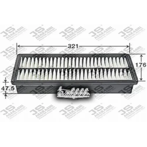 Фильтр Воздушный Mazda 6 02- JS Asakashi 