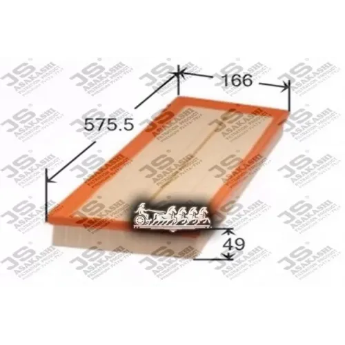 Фильтр Воздушный Bmw 3(E36) 91- JS Asakashi 