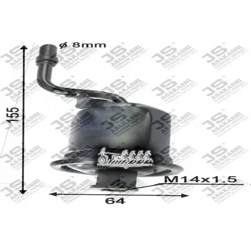 Фильтр Топливный Toyota Avensis 1.6-1.8 Vvti JS Asakashi 