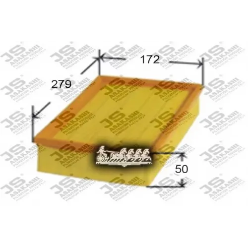 Фильтр Воздушный Ford Focus Ii -12 1.8-2.0 JS Asakashi 