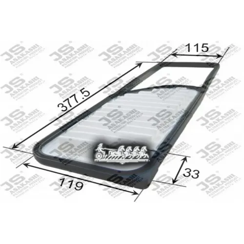 Фильтр Воздушный Daihatsu/Subaru JS Asakashi 