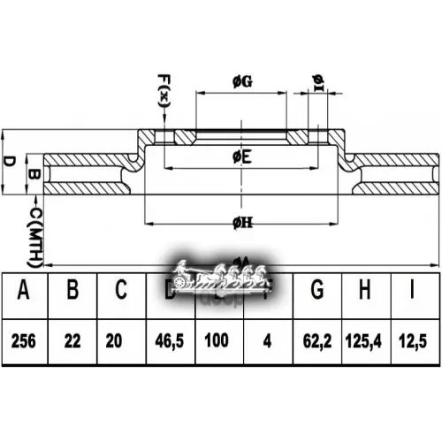 Диск Тормозной Hyundai/Kia Accent/I20/Rio 05- Перед. Вент. Blitz 