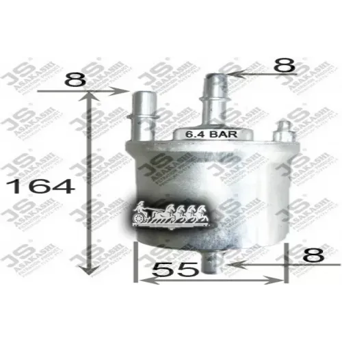 Фильтр Топливный Vag A1/A3/Tt/Octavia/Superb/Yeti/Golf/Jetta/Passat 06- JS Asakashi 