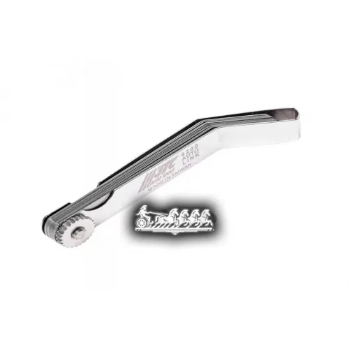 Набор Щупов Изогнутых Для Измерения Зазора (0.203-0.66Мм, 0,008-0,026) 12 Лезвий Jtc /1 JTC JTC-4290