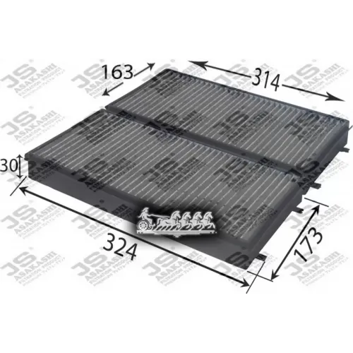 Фильтр Салона Bmw 7(E65/66/67) JS Asakashi 