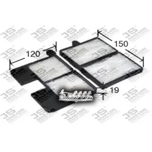 Фильтр Салона Toyota Carina 1.6 JS Asakashi 