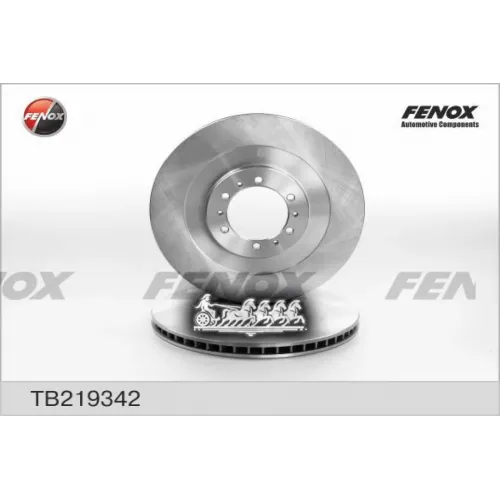 Диск Тормозной Mitsubishi Pajero 2.5-3.0 90-00/Pajero Sport 2.5-3.0 98- Передний FENOX 