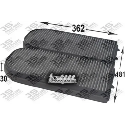 Фильтр Салона Bmw E38 Угольный (Упак.2шт.) JS Asakashi 