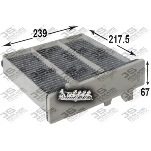 Фильтр Салона Mitsubishi Pajero 91- Угольный JS Asakashi 