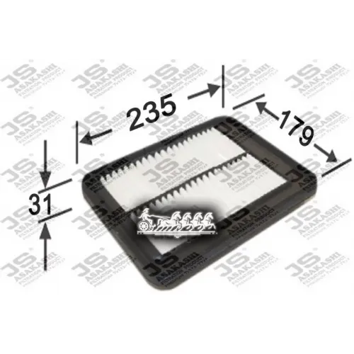 Фильтр Воздушный Js JS Asakashi 