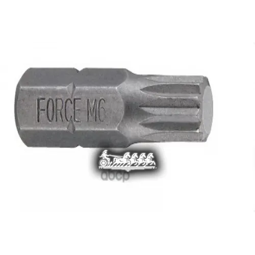 Бита Spline М6 L=30Мм 1/2Dr FORCE 