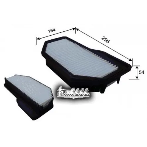 Фильтр Возд.hyundai Genesis 2.0 2013 - 2014 JS Asakashi 