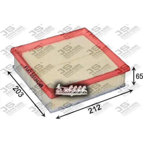 Фильтр Возд.opel Corsa D 1.0-1.4L 2006=> JS Asakashi 