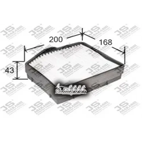 Фильтр Салона Hyundai H1 09/01->2/08 JS Asakashi 
