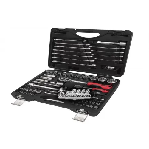 Набор Инструментов 1/4 & 1/2 12-Гранный (В Кейсе) 85 Предметов JTC 