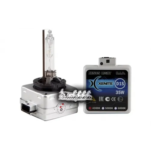Ксеноновая Лампа D1s Premium Яркость +20 (6000K) (Упаковка 1 Шт.) Xenite 