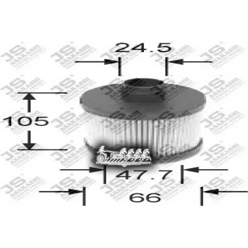 Фильтр Масл.suzukiz Sx4 2.0L 09- JS Asakashi 