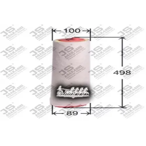 Фильтр Воздушный Bmw 3(E46)/5(E39) -05 2.5-3.0 Diesel JS Asakashi 
