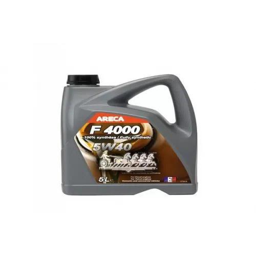 Areca Areca F4000 Essence 5W40 Sn/Cf A3/B4 Масло Моторное Синт. (5L)