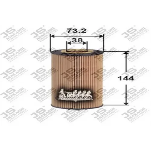 Фильтр Масляный Audi Allroad 02- JS Asakashi 