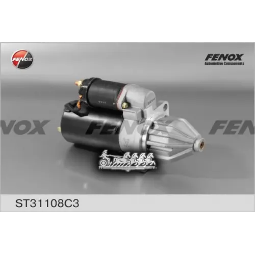 Стартер Gaz Редукторный. Аналог 5732.3708. Нм 1.7Квт. Конт. FENOX 