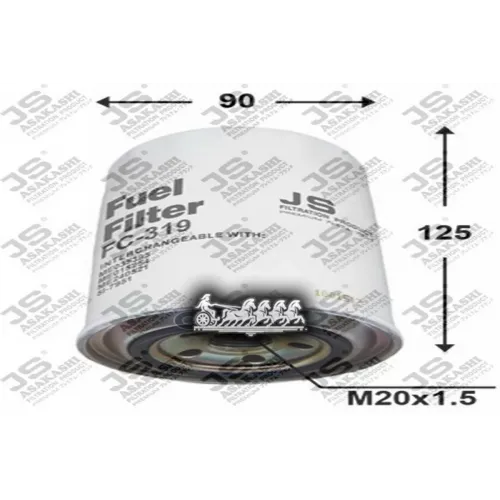 Фильтр Топливный Mitsubishi Canter 04- JS Asakashi 