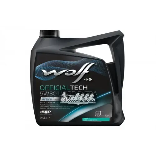 Wolf Масло Моторное Officialtech 5W30 Uhpd Extra 5L