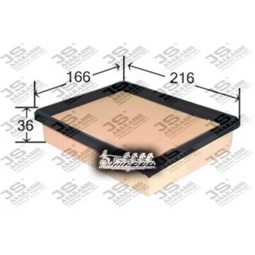 Фильтр Воздушный Bmw Mini Cooper 1.4/1.6 JS Asakashi 