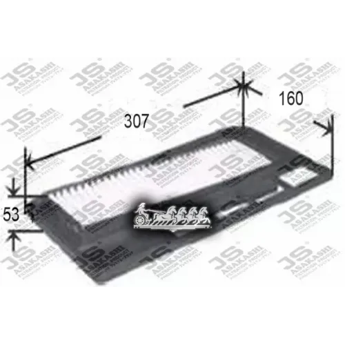 Фильтр Воздушный Suzuki Ignis 03-09/Splash 08-/Wagon R 03-09 JS Asakashi 