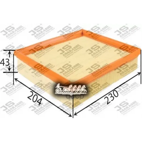 Фильтр Воздушный Bmw F20/F30 1.4-2.0 11- JS Asakashi 