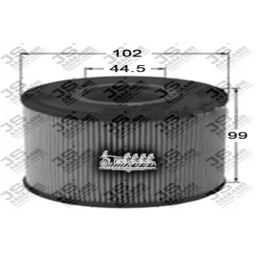 Фильтр Топливный Vag Touareg 5.0Tdi -10 JS Asakashi 