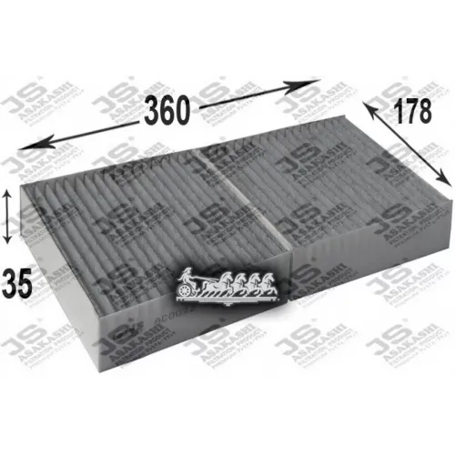Фильтр Салона Mb Slk 200-350 Угольный JS Asakashi 