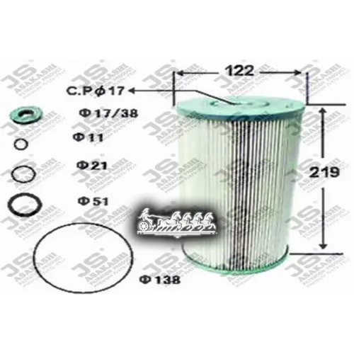 Фильтр Масляный JS Asakashi 