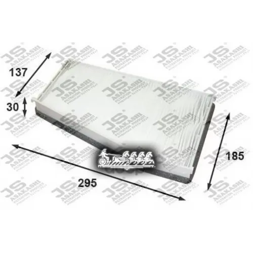 Фильтр Салона Chevrolet Epica 2005=> JS Asakashi 