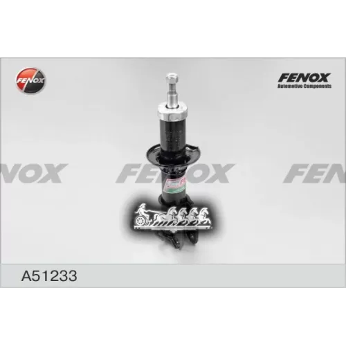 Амортизатор Daewoo Matiz 09/98-03/05 Пер.прав.масл. FENOX 