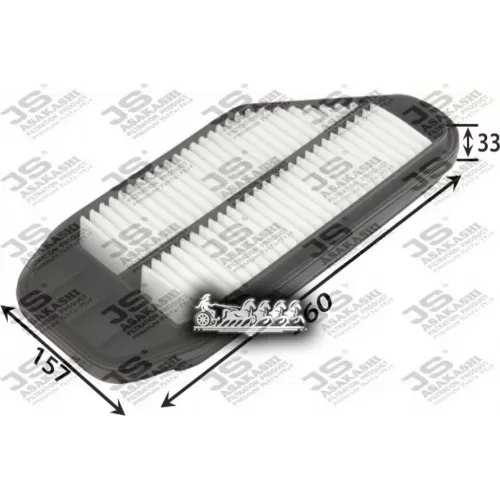 Фильтр Воздушный Chevrolet Spark 11- 1.0-1.2 Dohc JS Asakashi 