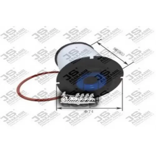 Фильтр Топливный Opel/Gm 1.3D/1.7D 11- JS Asakashi 