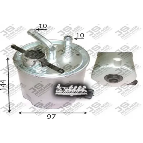 Фильтр Топливный Nissan X-Trail 01- JS Asakashi 
