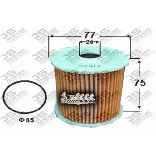 Фильтр Масляный Nissan Almera/X-Trail 2.2 Di 00- JS Asakashi 
